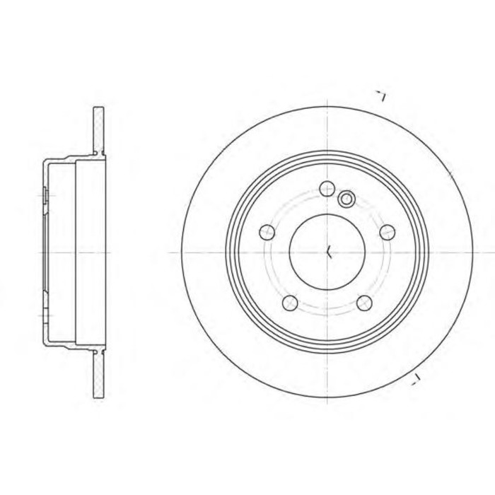 Диск тормозной REMSA 619300