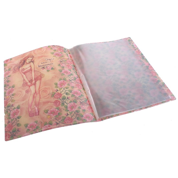 Папка с файлами (10 шт.) "Сама нежность", А4