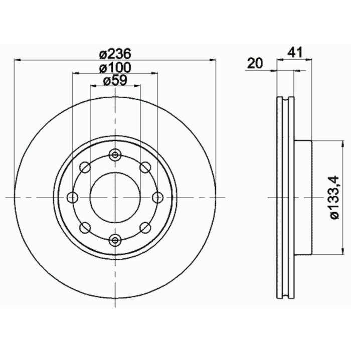 Диск тормозной TEXTAR 92133403