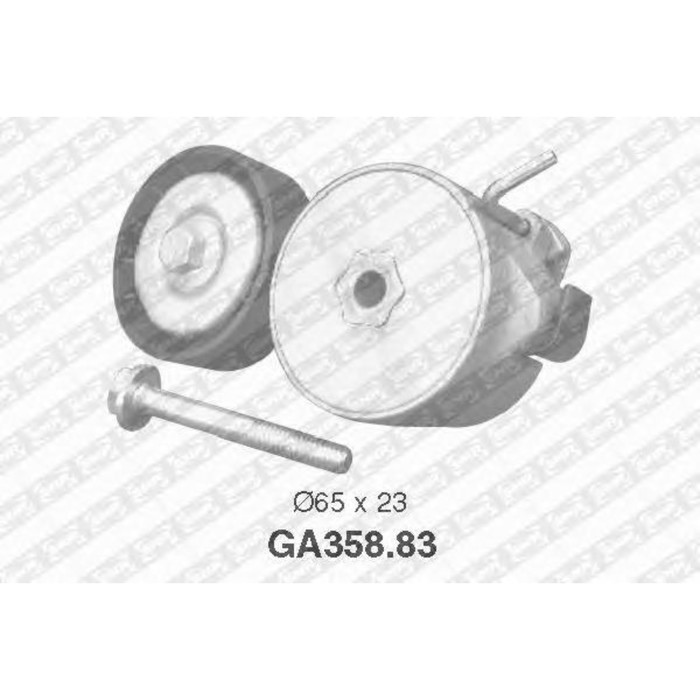 Натяжной ролик, поликлиновой ремень SNR GA35883