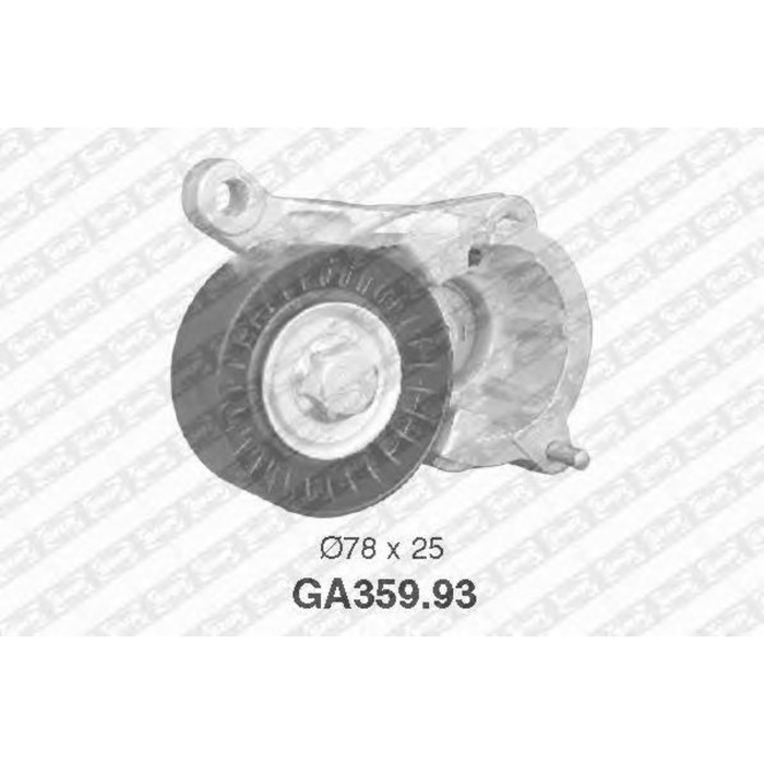 Натяжной ролик, поликлиновой ремень SNR GA35993