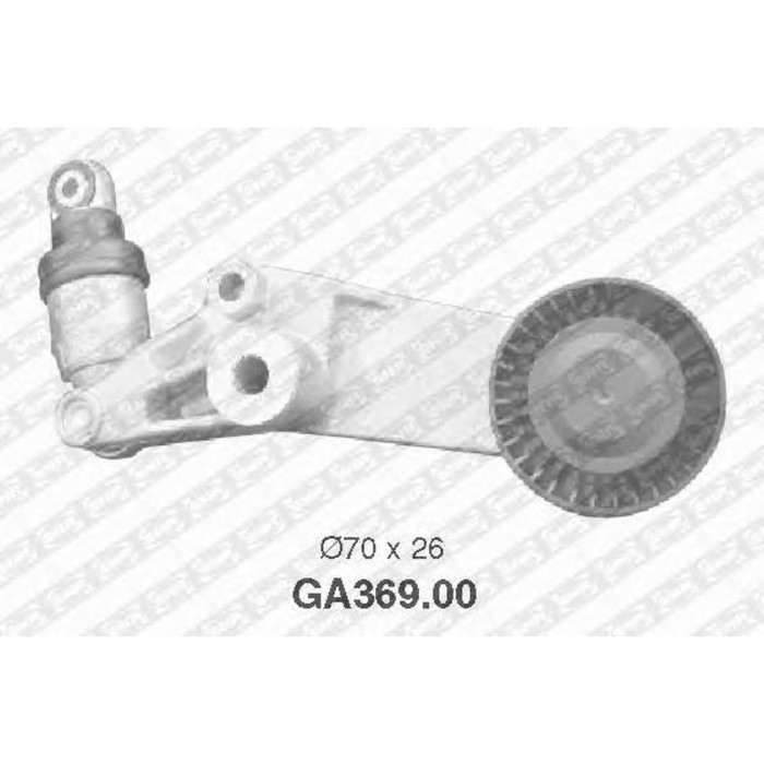 Натяжной ролик, поликлиновой ремень SNR GA36900