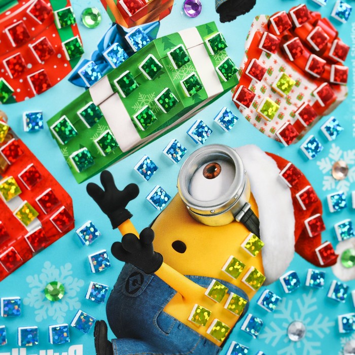 Мозаика стикерная "Исполнения желаний" Гадкий Я, EVA стикеры