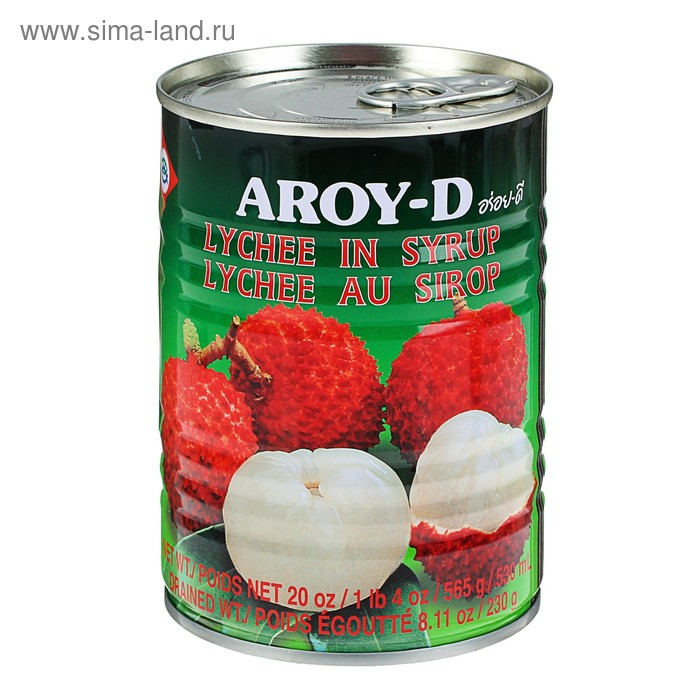 

Личи в сиропе "AROY-D", 565 г