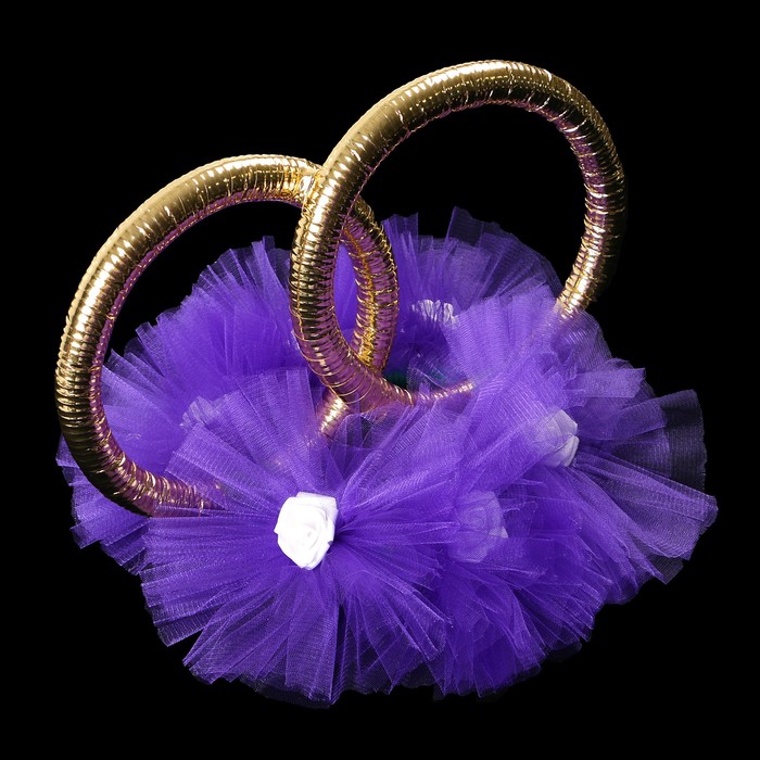 Набор на авто "№ 9", фиолетовый