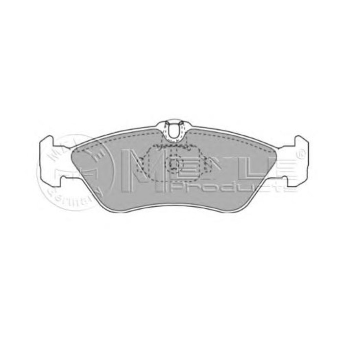 Колодки тормозные  MEYLE 0252159218