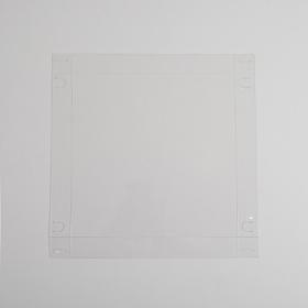 Коробка для кондитерских изделий с PVC-крышкой «Для тебя!», 21 × 21 × 3 см от Сима-ленд