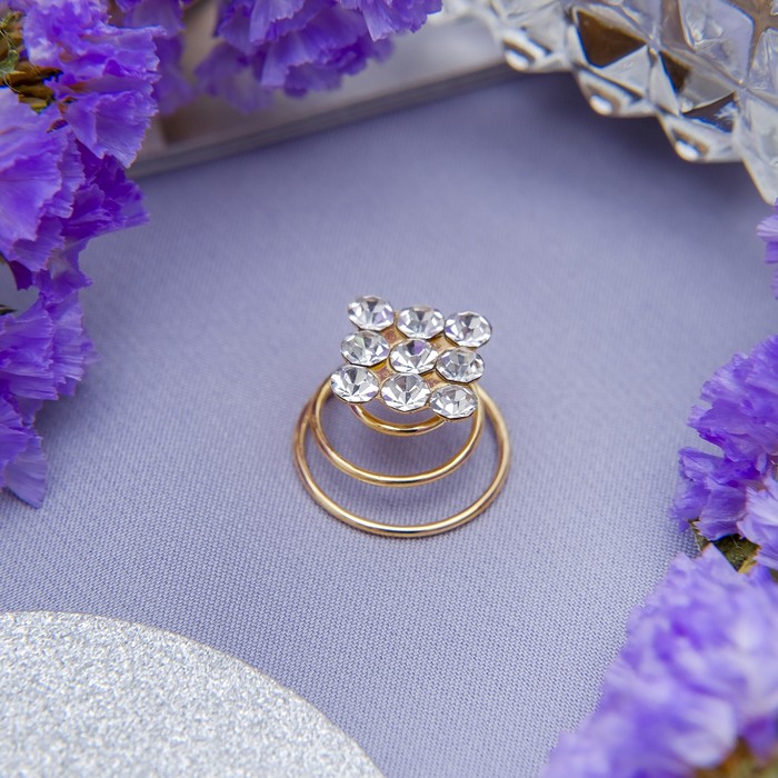 Шпилька пружинка d-1,5 см "Квадрат"