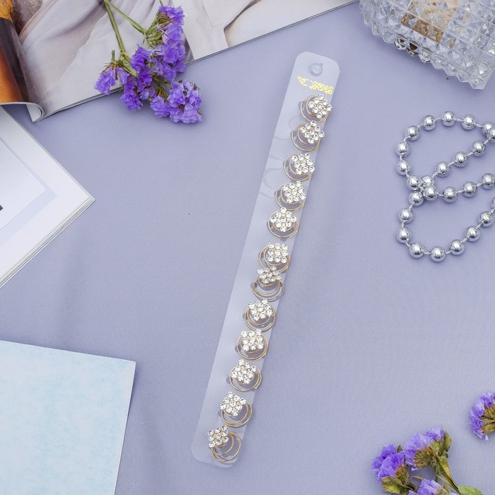 Шпилька пружинка d-1,5 см "Квадрат"