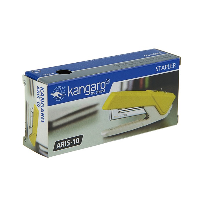 Степлер №10 до 20 листов Kangaro Aris-10, микс