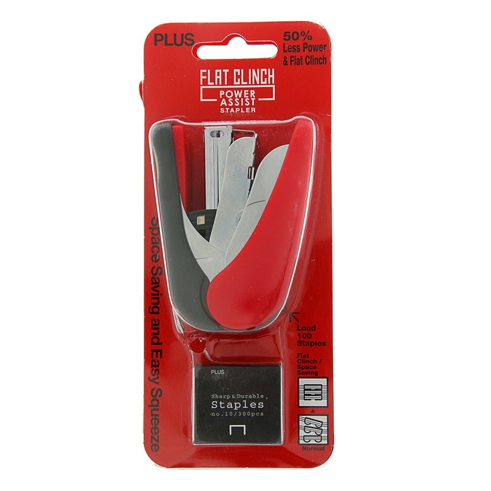 Степлер №10 до 10 листов Kangaro PLUS ST-010VH, микс