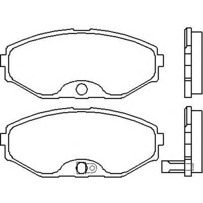Колодки тормозные  BREMBO P56045