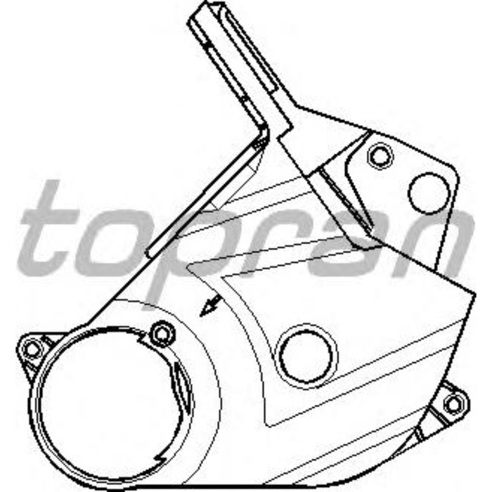 Кожух ремня ГРМ  HANS PRIES 100205755