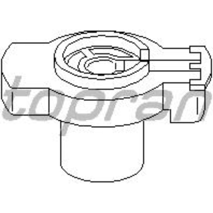 Бегунок распределителя зажигания HANS PRIES 100244755
