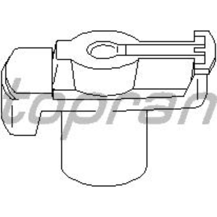 Бегунок распределителя зажигания HANS PRIES 101018755