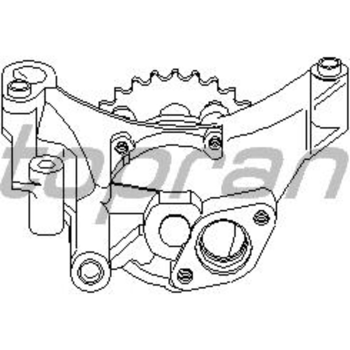 Насос масляный HANS PRIES 109790755