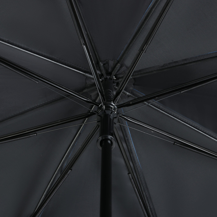 Зонт-трость "Однотонный", полуавтоматический, R=52см, цвет зелёный