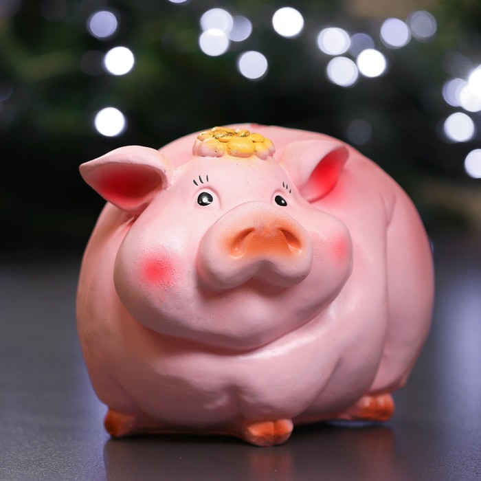 Копилка "Свинка" 16х21х16см