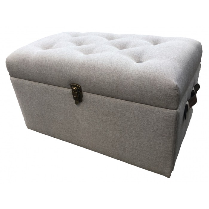 Пуф-сундук "Серый туман"