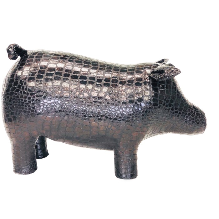 Пуф "Кабан CAIMAN", цвет тёмно-коричневый