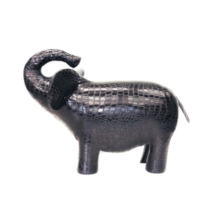 Пуф "Слон 2 CAIMAN", цвет тёмно-коричневый