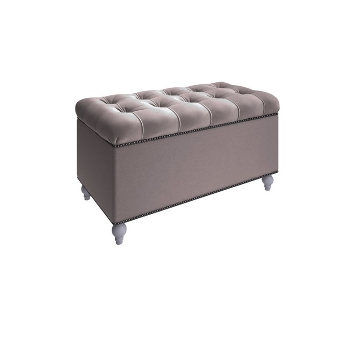 Пуф-сундук Chester VS-03 SUPERNOVA, цвет велюр шоколадный