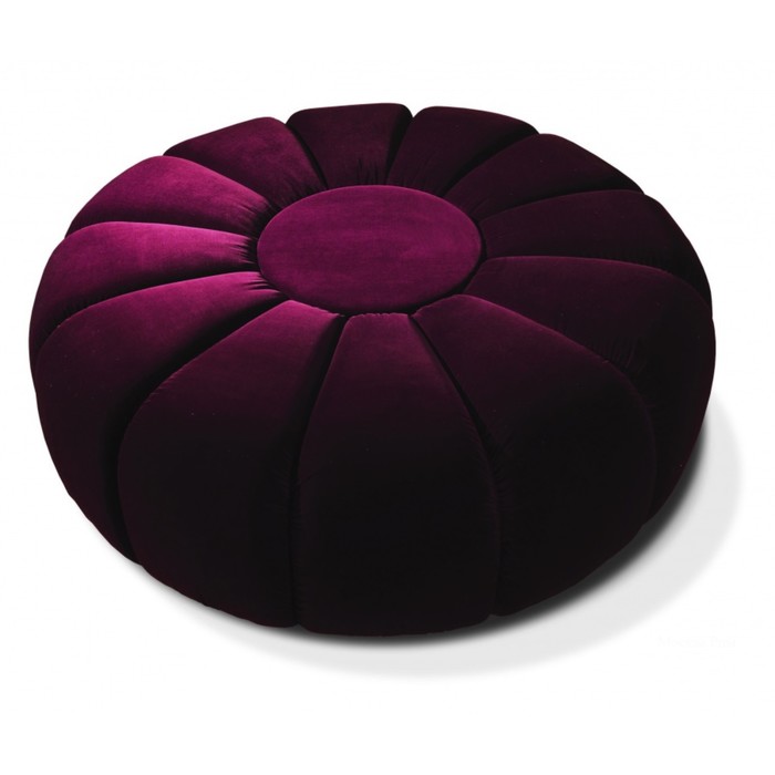 Пуф "АУ-09 SUPERNOVA", цвет велюр красный