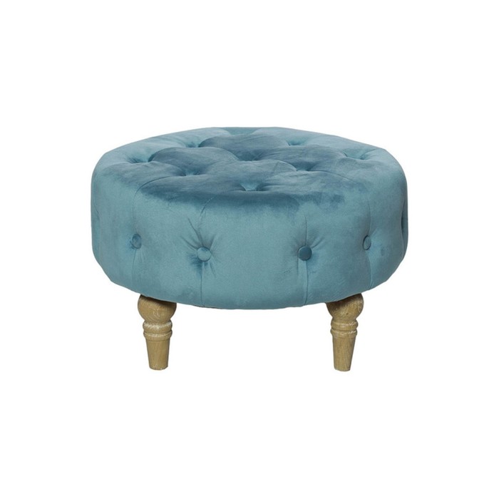 Пуф "АУ-05 SUPERNOVA", цвет велюр бирюзовый