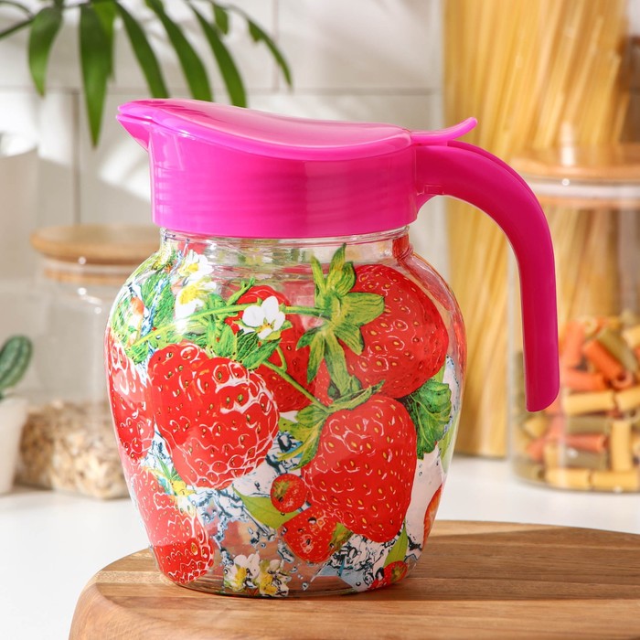 Кувшин 1,5 л "Фруктовый микс", МИКС