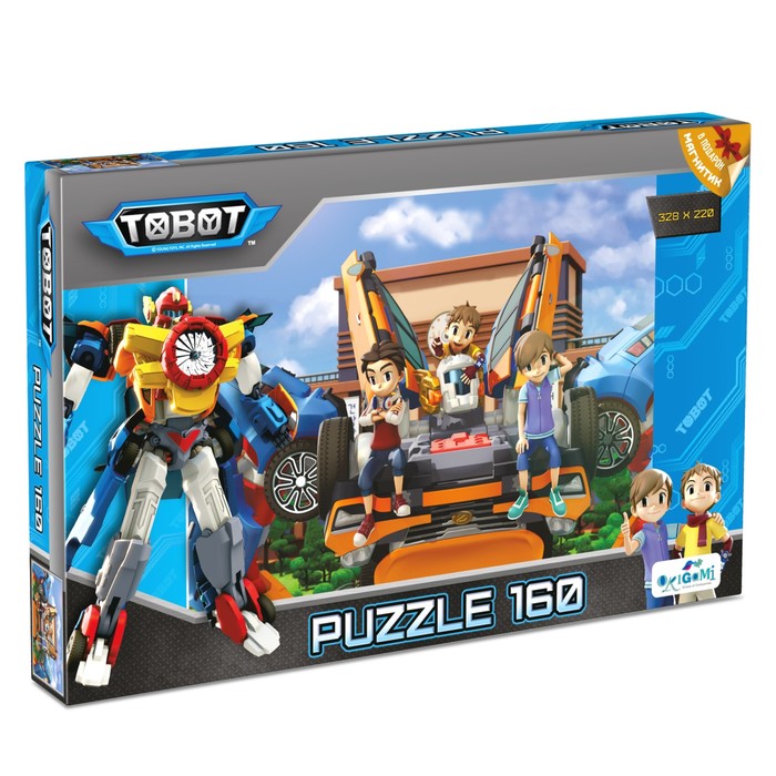 Пазл "Тоботы: Пилоты", 160 элементов