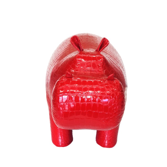 Пуф "Бегемот CAIMAN", цвет красный