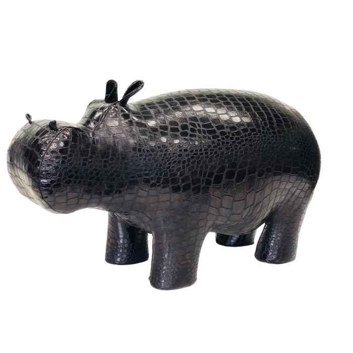 Пуф "Бегемот CAIMAN", цвет тёмно-коричневый