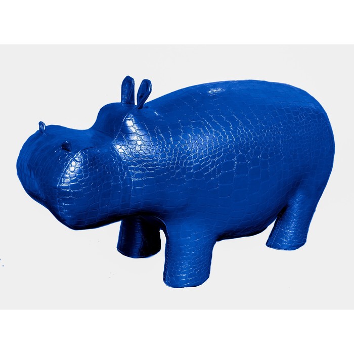 Пуф "Бегемот PLATY", цвет ультрамарин