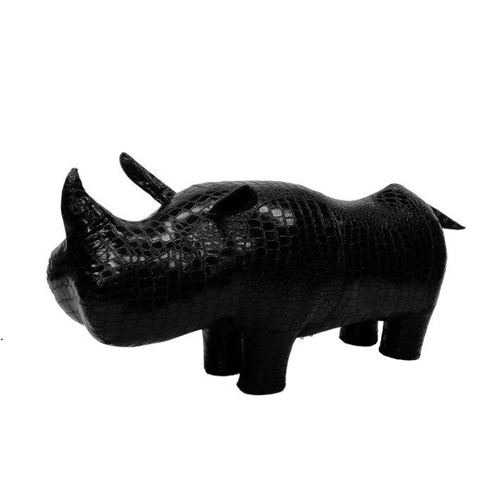 Пуф "Носорог CAIMAN", цвет чёрный
