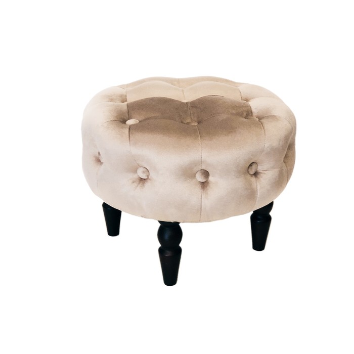 Банкетка "АУ-05 SUPERNOVA", цвет велюр кремовый