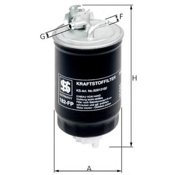 Фильтр топливный KS 50013182