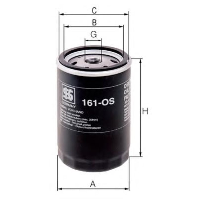 Фильтр масляный KS 50013188