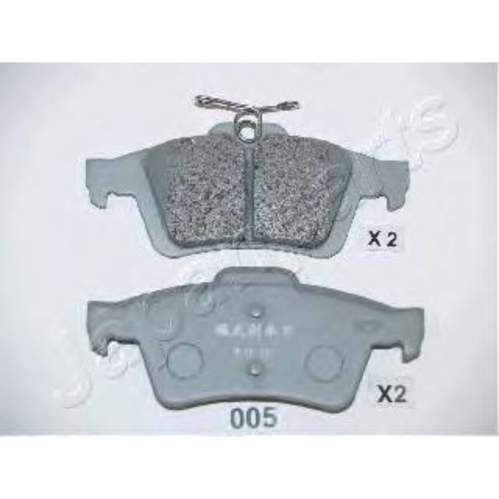 Колодки тормозные  JAPANPARTS PP005AF