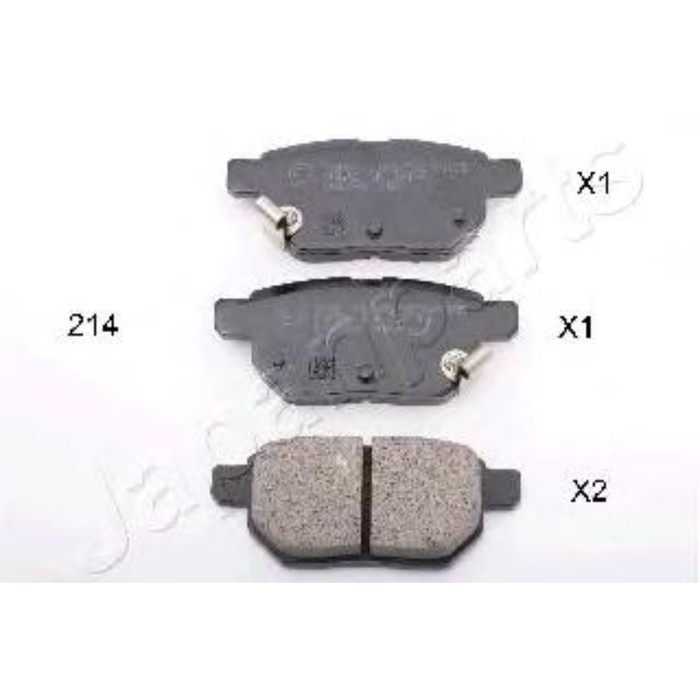 Колодки тормозные  JAPANPARTS PP214AF