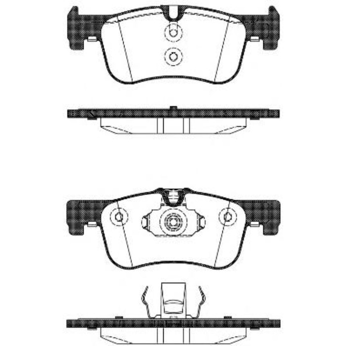 Колодки тормозные  REMSA 147810