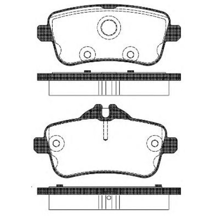 Колодки тормозные  REMSA 150300