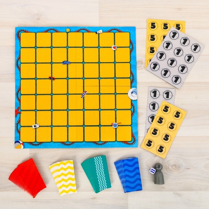 Настольная игра семейная "Все на пляж"