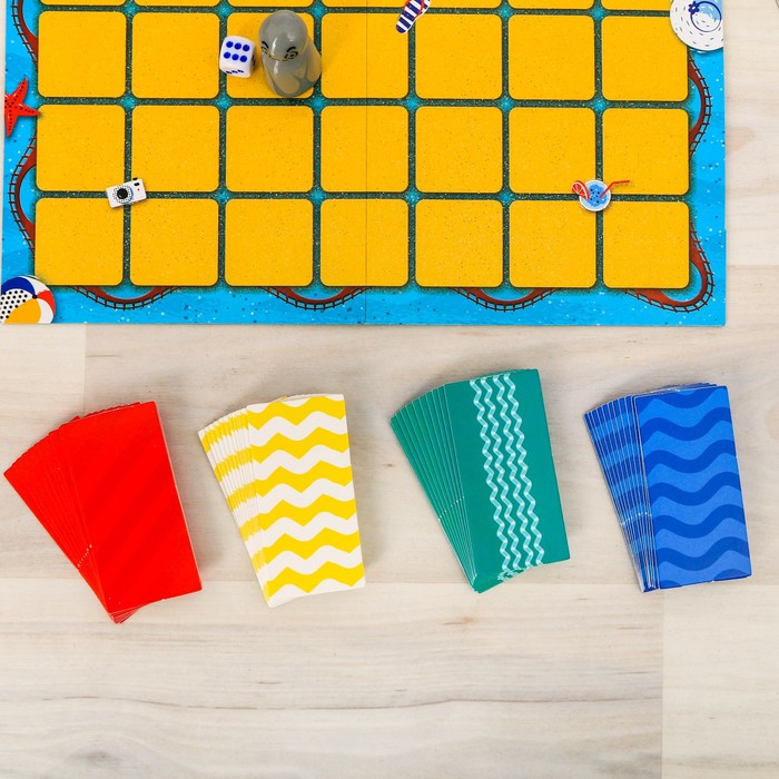 Настольная игра семейная "Все на пляж"