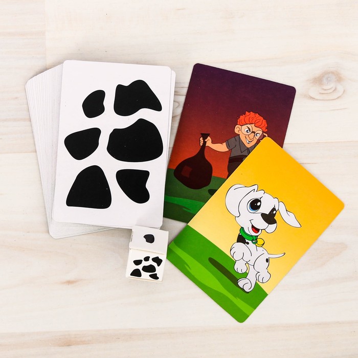 Настольная игра карточная "Охота на пятнышки"