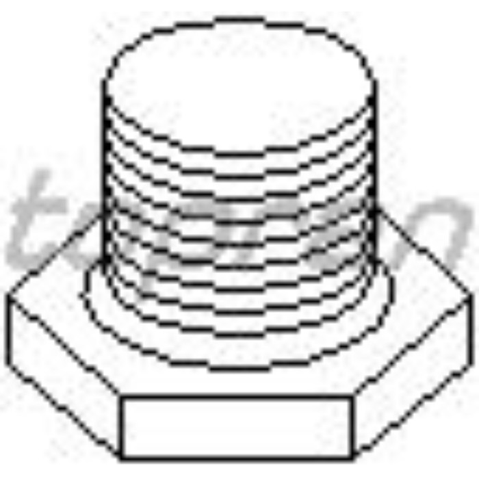 Пробка маслосливная HANS PRIES 720302015