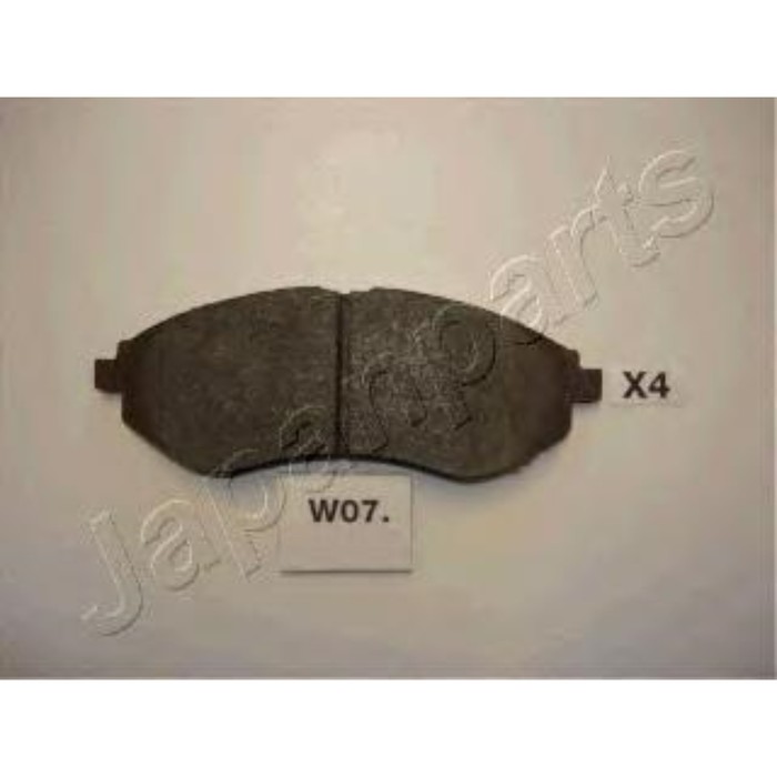 Колодки тормозные  JAPANPARTS PAW07AF