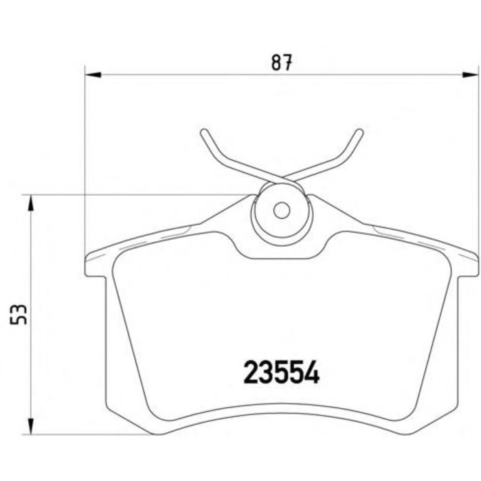Колодки тормозные  TEXTAR 2355401