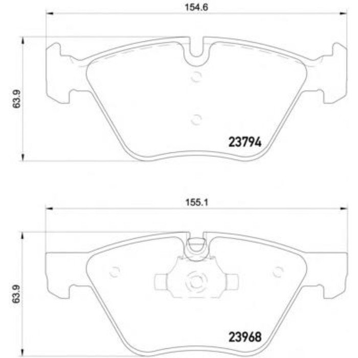 Колодки тормозные  TEXTAR 2379401