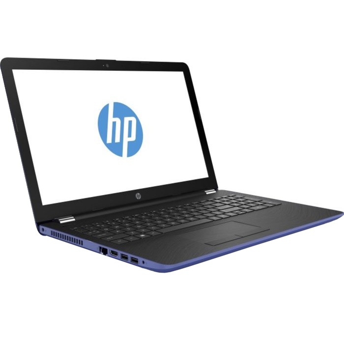 Ноутбук HP15-bs050ur 15.6"1366x768/Pent N3710(1.6Ghz)/4Gb/500Gb/noDVD/Rad 520 2GB/W10/синий 378379