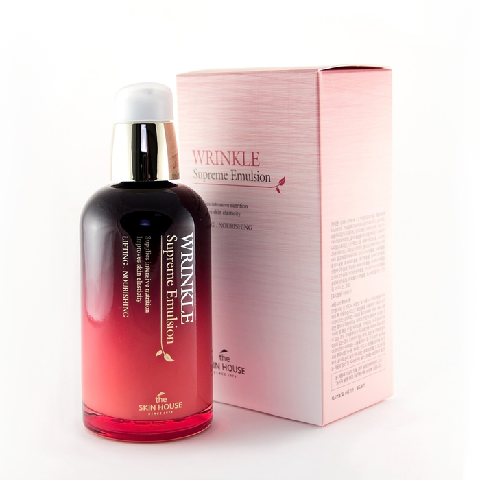 Эмульсия разглаживающая морщины с женьшенем White Tighteing The Skin House, 130 мл